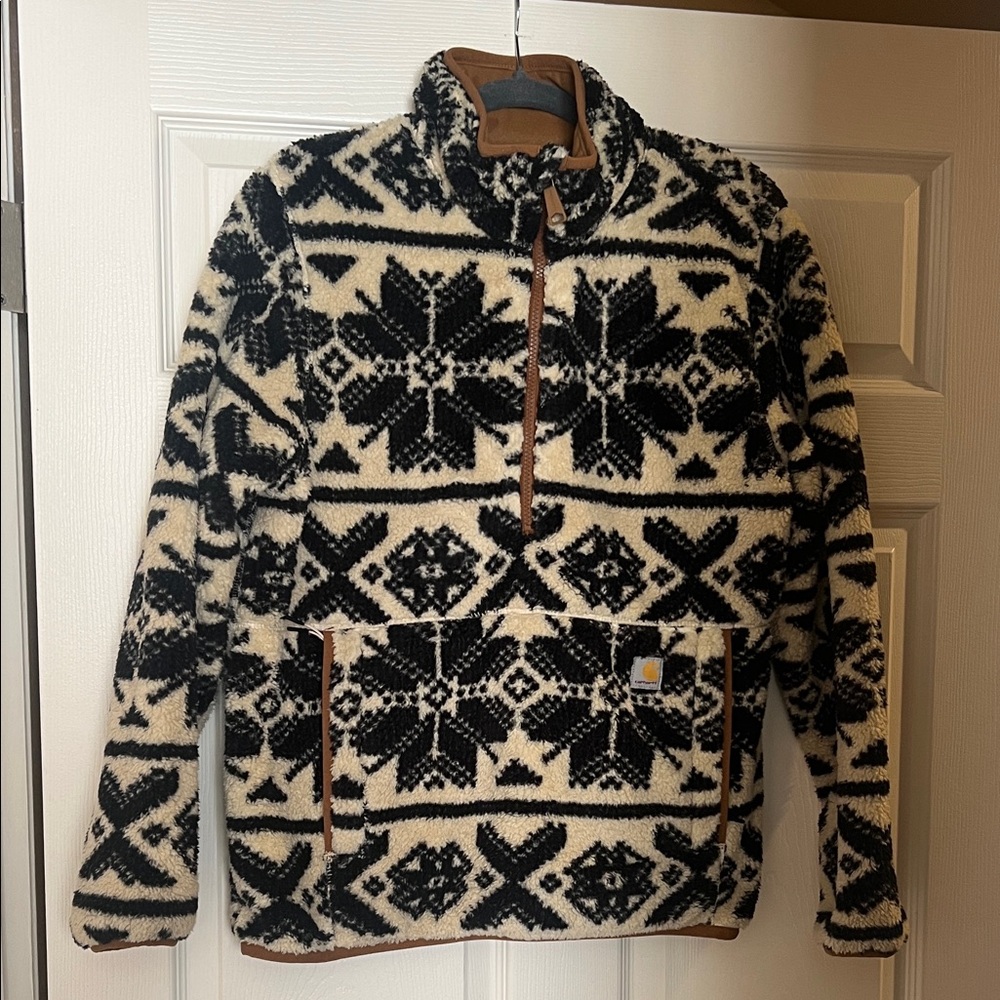 Carhartt western sherpa quarter/zip